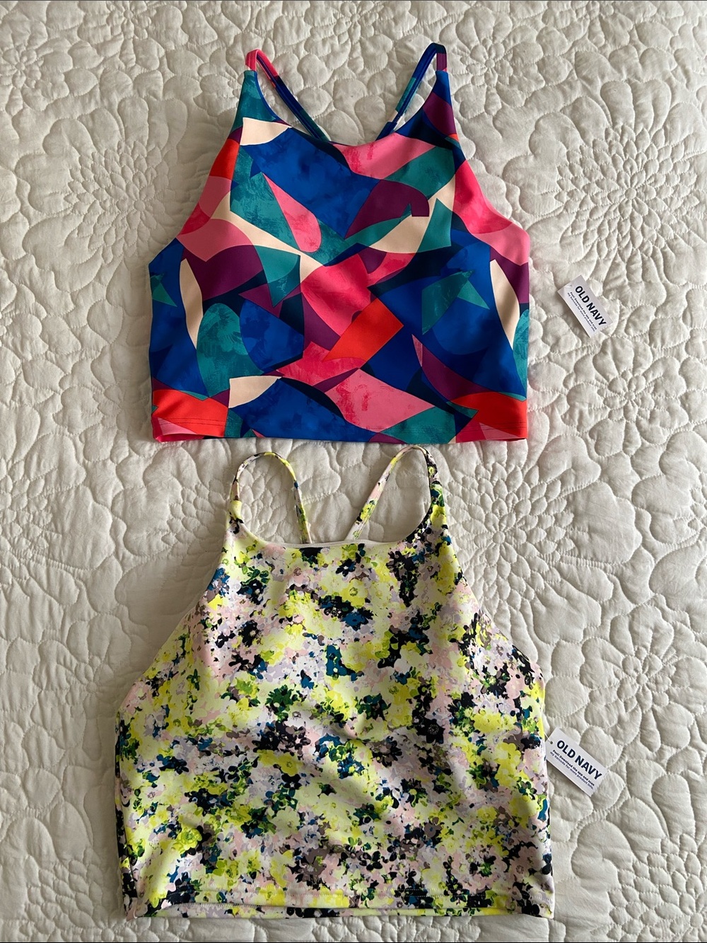 Old Navy Sports Bra Crop Tank Tops
